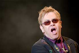 Elton John concerts photography