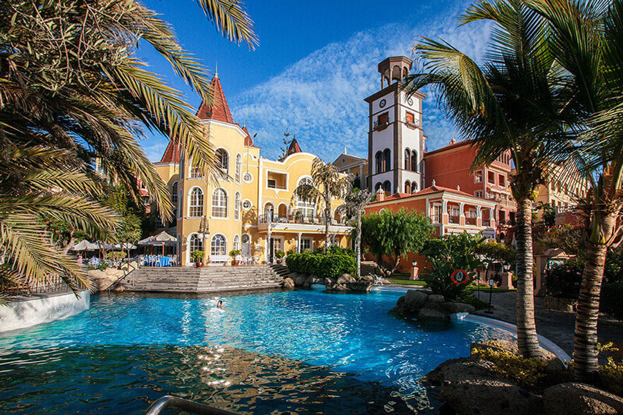 Tenerife, Hotel del duque, swimming, pool, Hotel photo, property photography, drone